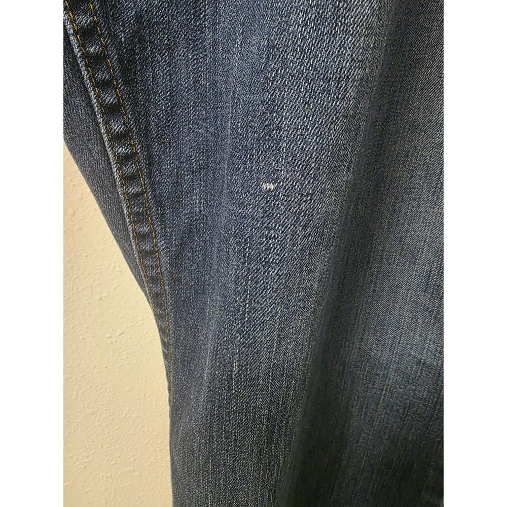 Carhartt Men's Relaxed Fit Jeans 44x32 Dark Wash Workwear Denim Made in Mexico - Picture 6 of 6